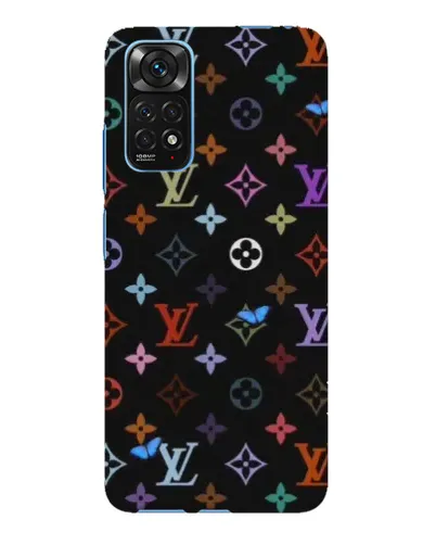 Чохол для Xiaomi Redmi Note 11E Pro з картинкою «Кольорова монограма LV» Чохол для Xiaomi Redmi Note 11E Pro з картинкою «Кольорова монограма LV»