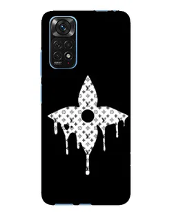 Чохол для Xiaomi Redmi Note 11E Pro з картинкою «Квіткова монограма»