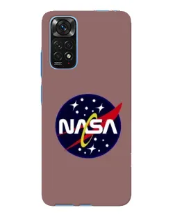 Чехол для Xiaomi Redmi Note 11E Pro с картинкой «NASA — ретро космос»