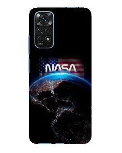 Чехол для Xiaomi Redmi Note 11E Pro с картинкой «Земля из космоса NASA»