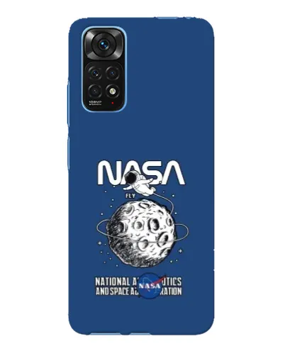 Чехол для Xiaomi Redmi Note 11E Pro с картинкой «NASA — лунная миссия» Чехол для Xiaomi Redmi Note 11E Pro с картинкой «NASA — лунная миссия»