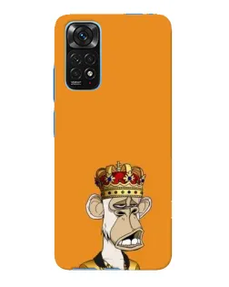 Чохол для Xiaomi Redmi Note 11E Pro з картинкою «Золота мавпа Bored Ape»