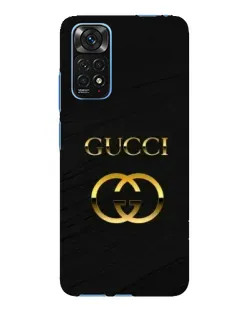 Чехол для Xiaomi Redmi Note 11E Pro с картинкой «Золотой логотип Gucci»