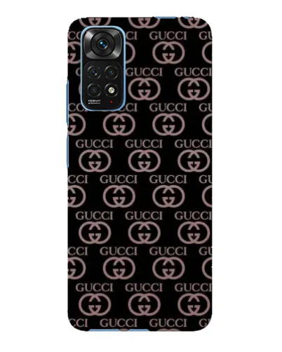 Чехол для Xiaomi Redmi Note 11E Pro с картинкой «Классическая монограмма Gucci»