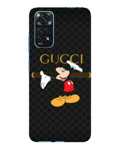 Чехол для Xiaomi Redmi Note 11E Pro с картинкой «Микки Маус Gucci»