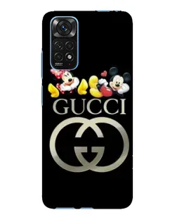 Чехол для Xiaomi Redmi Note 11E Pro с картинкой «Gucci — герои Disney»