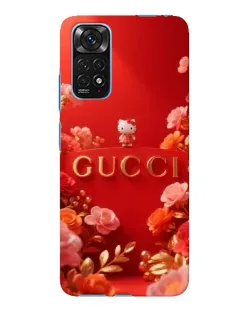 Чехол для Xiaomi Redmi Note 11E Pro с картинкой «Gucci — золотой сад»