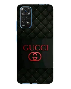 Чехол для Xiaomi Redmi Note 11E Pro с картинкой «Gucci — стеганый черный»