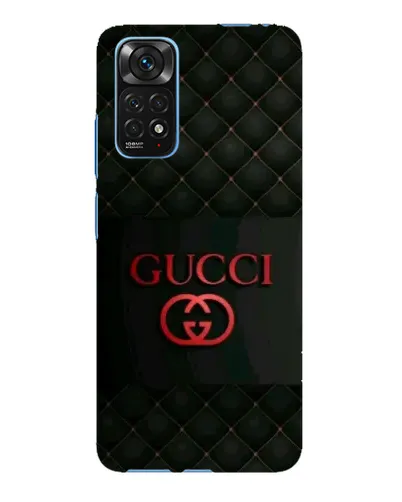 Чехол для Xiaomi Redmi Note 11E Pro с картинкой «Gucci — стеганый черный»