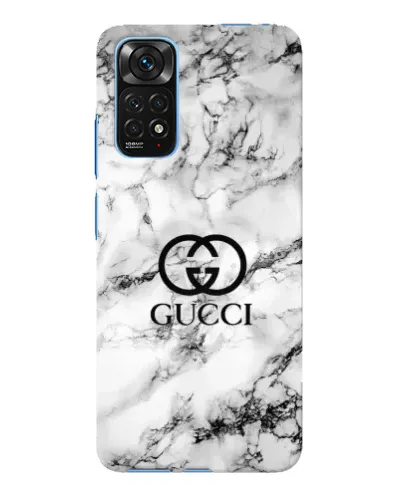 Чехол для Xiaomi Redmi Note 11E Pro с картинкой «Gucci — мраморный шик»