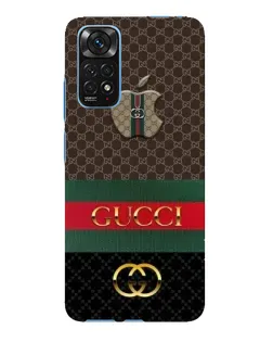 Чехол для Xiaomi Redmi Note 11E Pro с картинкой «Gucci — брендированный десерт»