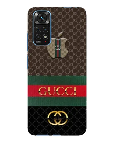 Чехол для Xiaomi Redmi Note 11E Pro с картинкой «Gucci — брендированный десерт»