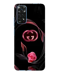 Чехол для Xiaomi Redmi Note 11E Pro с картинкой «Gucci — неоновая роза»