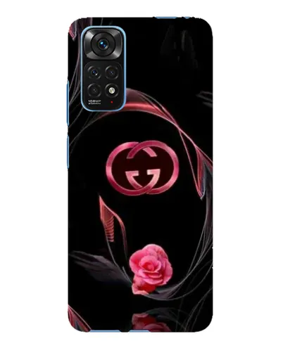 Чехол для Xiaomi Redmi Note 11E Pro с картинкой «Gucci — неоновая роза»
