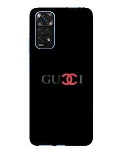 Чехол для Xiaomi Redmi Note 11E Pro с картинкой «Gucci — красный градиент»