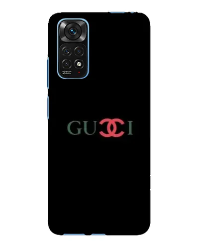 Чехол для Xiaomi Redmi Note 11E Pro с картинкой «Gucci — красный градиент»