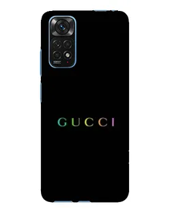 Чехол для Xiaomi Redmi Note 11E Pro с картинкой «Gucci — неоновый минимализм»