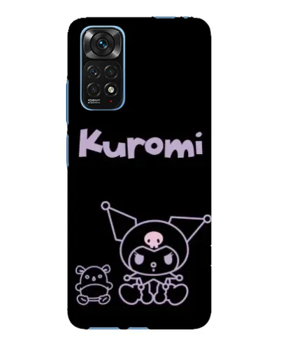 Чохол для Xiaomi Redmi Note 11E Pro з картинкою «Kuromi — чорний мінімалізм» Чохол для Xiaomi Redmi Note 11E Pro з картинкою «Kuromi — чорний мінімалізм»