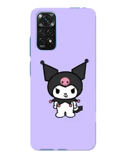Чохол для Xiaomi Redmi Note 11E Pro з картинкою «Kuromi — ніжний фіолетовий»