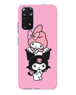 Чохол для Xiaomi Redmi Note 11E Pro з картинкою «My Melody та Kuromi»