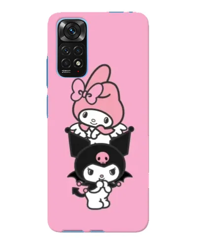 Чохол для Xiaomi Redmi Note 11E Pro з картинкою «My Melody та Kuromi» Чохол для Xiaomi Redmi Note 11E Pro з картинкою «My Melody та Kuromi»