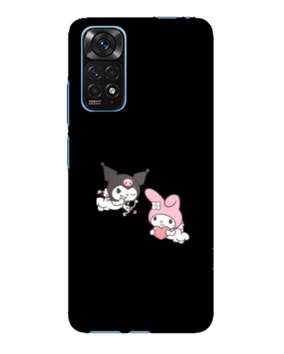 Чохол для Xiaomi Redmi Note 11E Pro з картинкою «My Melody та Kuromi» Чохол для Xiaomi Redmi Note 11E Pro з картинкою «My Melody та Kuromi»
