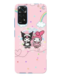 Чохол для Xiaomi Redmi Note 11E Pro з картинкою «My Melody та Kuromi»
