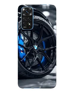 Чехол для Xiaomi Redmi Note 11E Pro с картинкой «Колесо BMW вблизи»