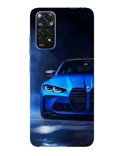 Чехол для Xiaomi Redmi Note 11E Pro с картинкой «Голубая BMW M4» Чехол для Xiaomi Redmi Note 11E Pro с картинкой «Голубая BMW M4»