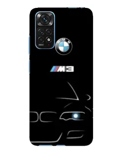 Чехол для Xiaomi Redmi Note 11E Pro с картинкой «Минималистичный принт BMW M3»