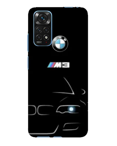 Чехол для Xiaomi Redmi Note 11E Pro с картинкой «Минималистичный принт BMW M3» Чехол для Xiaomi Redmi Note 11E Pro с картинкой «Минималистичный принт BMW M3»