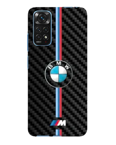 Чехол для Xiaomi Redmi Note 11E Pro с картинкой «Эмблема BMW и карбон» Чехол для Xiaomi Redmi Note 11E Pro с картинкой «Эмблема BMW и карбон»