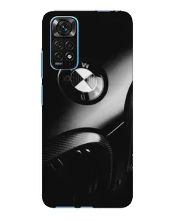 Чехол для Xiaomi Redmi Note 11E Pro с картинкой «Эмблема BMW — макро»