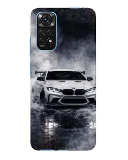Чехол для Xiaomi Redmi Note 11E Pro с картинкой «BMW сквозь туман»