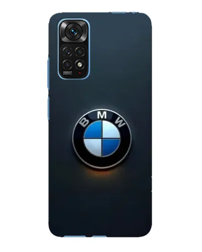 Чехол для Xiaomi Redmi Note 11E Pro с картинкой «Логотип BMW — минимализм» Чехол для Xiaomi Redmi Note 11E Pro с картинкой «Логотип BMW — минимализм»