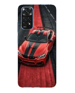 Чехол для Xiaomi Redmi Note 11E Pro с картинкой «BMW на красной дорожке»