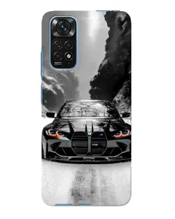 Чехол для Xiaomi Redmi Note 11E Pro с картинкой «BMW — акварельный дрифт»