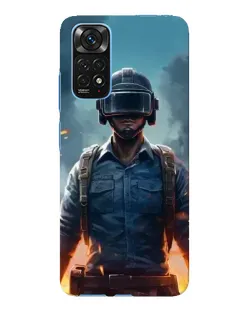 Чохол для Xiaomi Redmi Note 11E Pro з картинкою «PUBG — реалістичний герой»