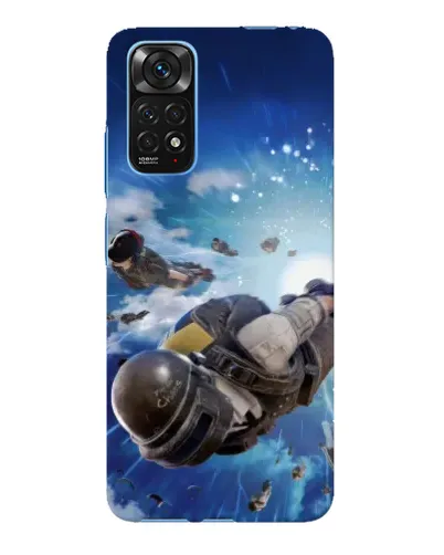 Чохол для Xiaomi Redmi Note 11E Pro з картинкою «Десант PUBG — стрибок» Чохол для Xiaomi Redmi Note 11E Pro з картинкою «Десант PUBG — стрибок»