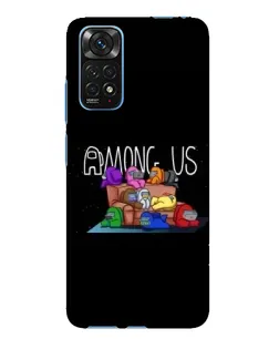 Чохол для Xiaomi Redmi Note 11E Pro з картинкою «Логотип Among Us»