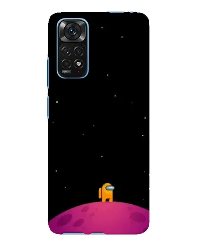 Чехол для Xiaomi Redmi Note 11E Pro с картинкой «Одинокий герой на планете»