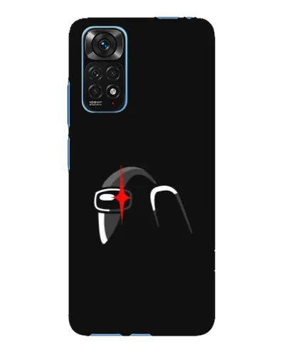 Чехол для Xiaomi Redmi Note 11E Pro с картинкой «Among Us шлем»
