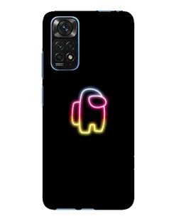 Чехол для Xiaomi Redmi Note 11E Pro с картинкой «Among Us градиент»