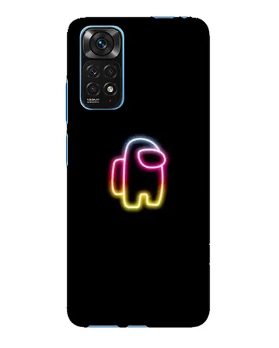 Чехол для Xiaomi Redmi Note 11E Pro с картинкой «Among Us градиент»