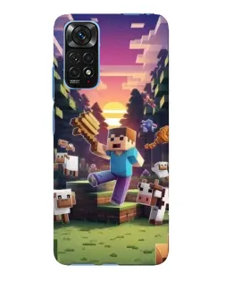 Чохол для Xiaomi Redmi Note 11E Pro з картинкою «Стів на фермі»