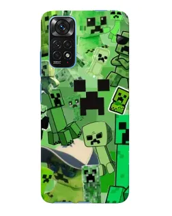 Чохол для Xiaomi Redmi Note 11E Pro з картинкою «Кріпери Minecraft» Чохол для Xiaomi Redmi Note 11E Pro з картинкою «Кріпери Minecraft»
