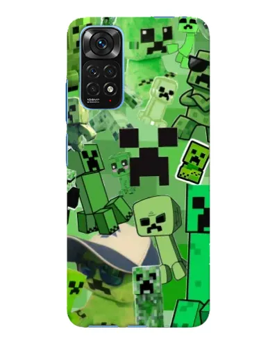 Чохол для Xiaomi Redmi Note 11E Pro з картинкою «Кріпери Minecraft» Чохол для Xiaomi Redmi Note 11E Pro з картинкою «Кріпери Minecraft»