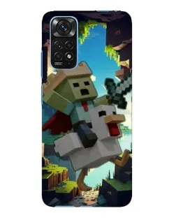 Чохол для Xiaomi Redmi Note 11E Pro з картинкою «Стів та гусь» Чохол для Xiaomi Redmi Note 11E Pro з картинкою «Стів та гусь»