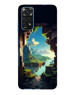 Чохол для Xiaomi Redmi Note 11E Pro з картинкою «Вид з печери»