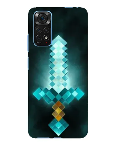 Чохол для Xiaomi Redmi Note 11E Pro з картинкою «Алмазний меч неон» Чохол для Xiaomi Redmi Note 11E Pro з картинкою «Алмазний меч неон»
